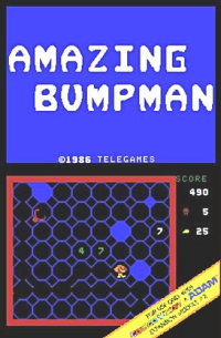 Amazing Bumpman Colecovision US box art